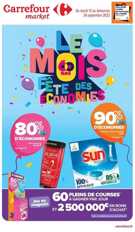 37 Semaine Week [12 9 2023 24 9 2023] Le Mois Fête Des Economies Carrefour City