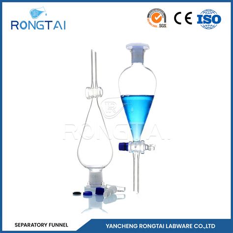 Rongtai Basic Laboratory Glassware Factory Lab Glass Funnel China 5000