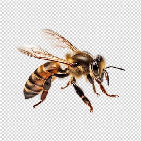 Pose De Abeja Png Archivo Psd Premium