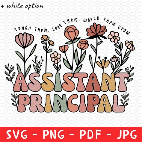 Assistant Principal T Shirt Svg Png Teachers Day T T For Principal Teacher