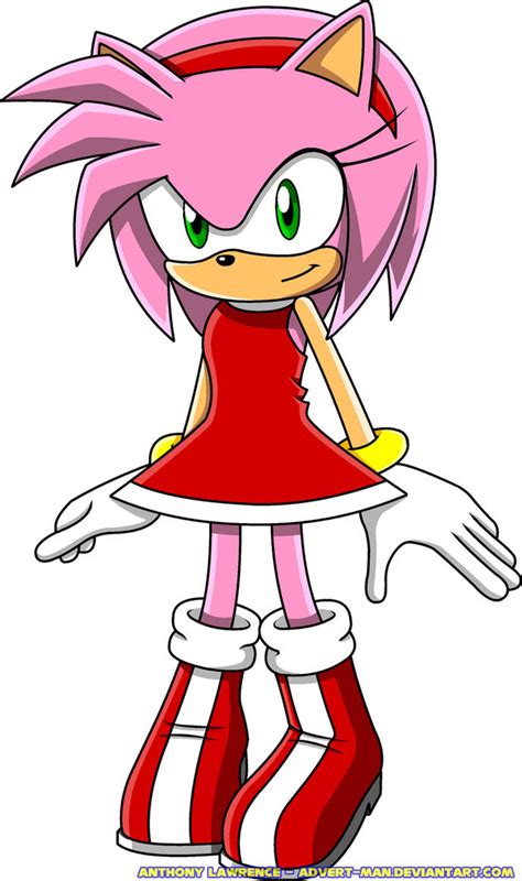 Amy Rose by Advert-man on DeviantArt