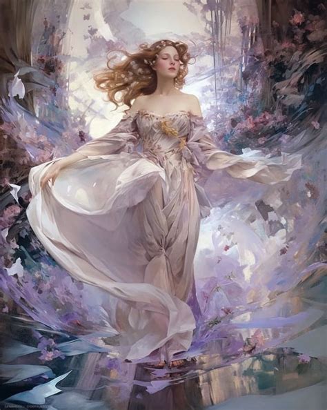 Painting People Art Painting Magical Creatures Fantasy Beautiful