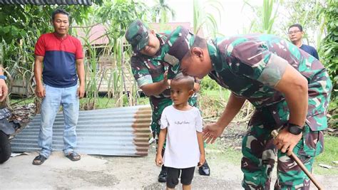 Bantu Penuhi Asupan Nutrisi Pada Anak Dandim 0303 Komitmen Entaskan