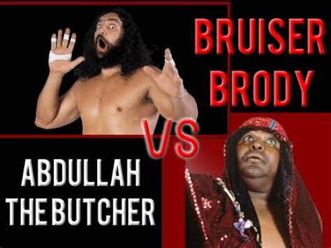 Bruiser Brody Vs Abdullah The Butcher YouTube