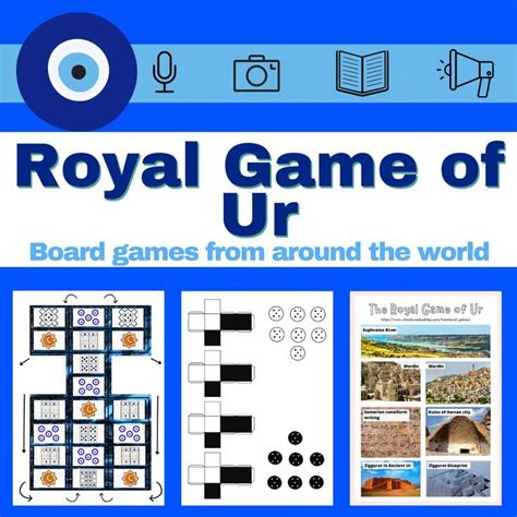 Play the Royal Game of Ur Board Game: Learn About Mesopotamia and Board ...