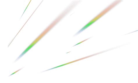 Burst Rainbow Light Overlay Png