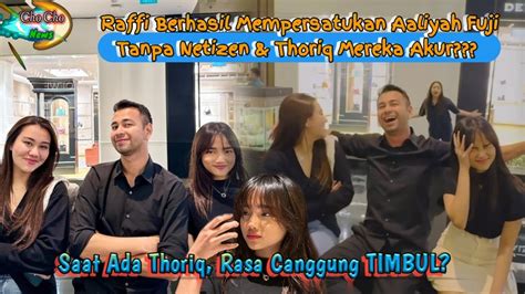 Fuji Dan Aaliyah Bertemu Di Singapura Oleh Raffi Ahmad Tanpa Thoriq