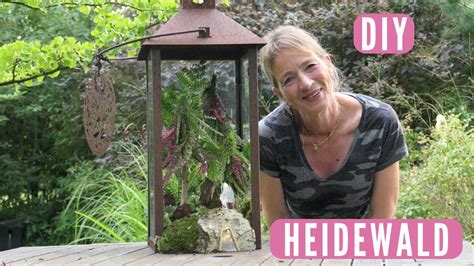 DIY Wichtelwald mit Heide märchenhafte Herbstdeko für Laternen