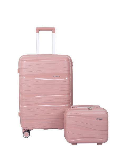 Buy Polo Class Set Of 2 Hard Sided Trolley Suitcase With Vanity Bag 71