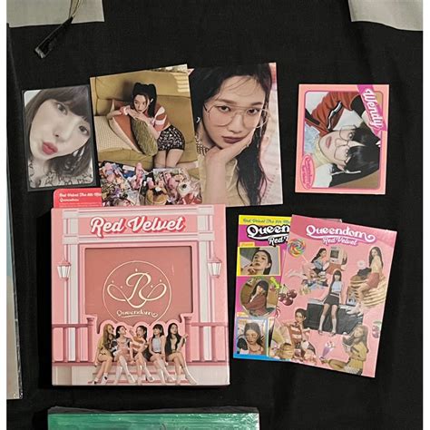 Jual Album Queendom Red Velvet Fullset Unsealed Shopee Indonesia