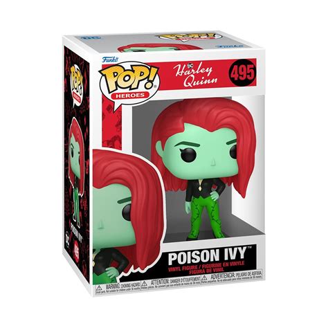 Harley Quinn Animated Series Poison Ivy Funko Pop Vinyl Figure 495