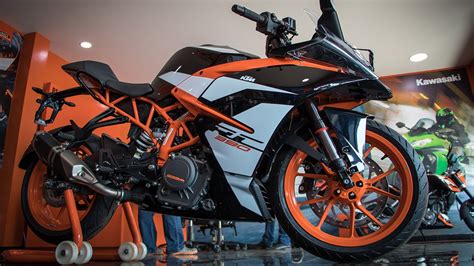 New Ktm Rc 390 Walkaround Exhaust Note And First Ride Youtube