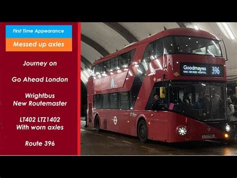 Rare First Time Journey On Go Ahead London Wrightbus New