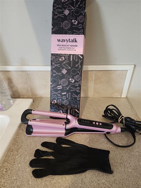 Wavytalk Hair Waver 3 Barrel Deep Hair Crimper Beachy Waves Curling