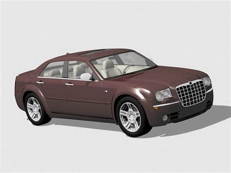 Chrysler 300 Car 3d Model 3ds Max Files Free Download Cadnav