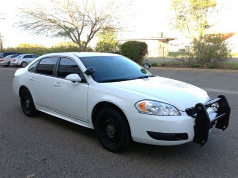 Buy Used 2012 Chevy Impala 9c1 Police Interceptor V6 Only 12k Miles Flex Fuel E85 In