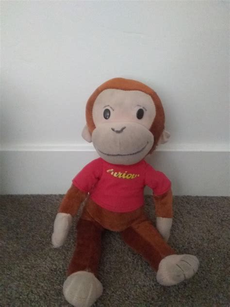 I had this curious george stuffed animal ever since i was born, I still have it! | Scrolller