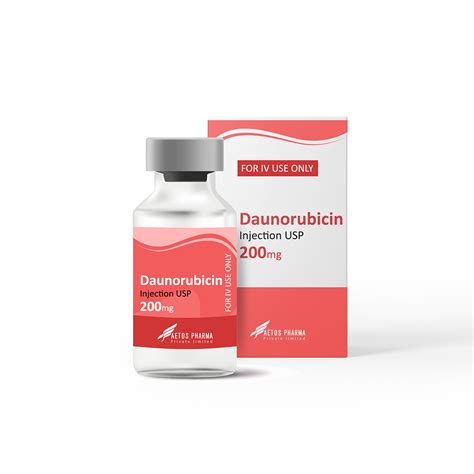 Daunorubicin Injection USP 200mg, 500mg, 1gm, Anti Cancer Manufacturer ...