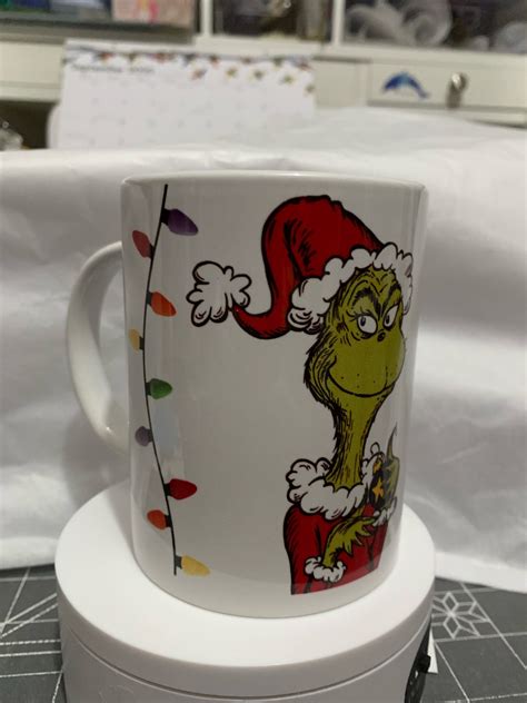 Grinch Christmas Coffee Mug Etsy