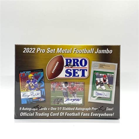 2024 Leaf Metal Football Jumbo Box Rasla Cathleen