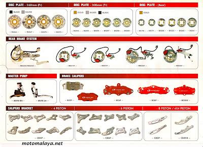 Racing Boy Parts & Accessories Catalogue 2008