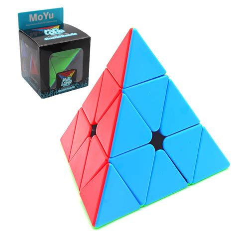 Cubo Magico Pyraminx Pirâmide Triângulo Profissional 3x3x3 Moyu Meilong