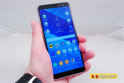 Обзор Samsung Galaxy A8 удобный Android смартфон с Infinity Display и