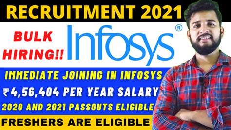 Infosys Recruitment 2021 Infosys Careers For Freshers Off Campus Drive For 2021 Batch