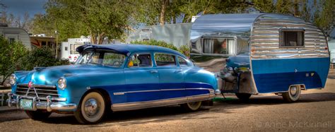 Route 66 Vintage Car and Trailer - Anne McKinnell Photography