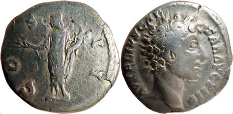 Denarius: coin of Roman Empire; 4 sestertius or 10 as