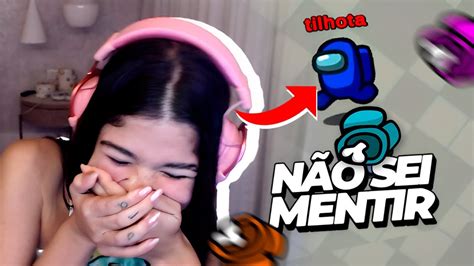 FALSA TÍLIA JOGOU AMONG US PELA PRIMEIRA VEZ Clipadas da Tilia YouTube