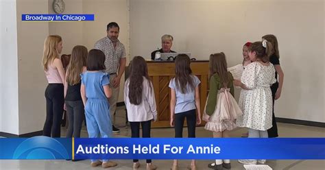 Open Auditions Held For Annie Cbs Chicago