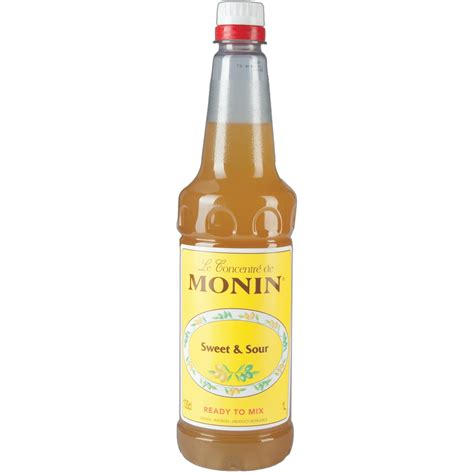 Transgourmet Österreich Monin Sirup PET 1l Sweet Sour