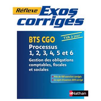 Exos Corrig S Processus Et Bts Cgo R Flexe Bts