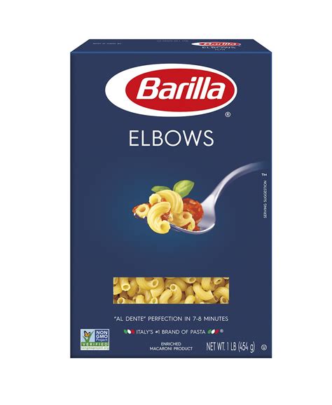 Barilla Pasta Elbows 16 Ounce Pack Of 16 Italian