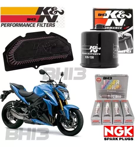 Filtros K N Su 9915 Kn 138 Velas Cr9eia 9 Suzuki Gsxs 1000