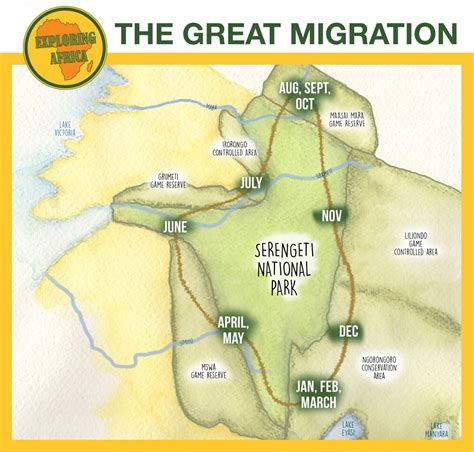 Great Migration route and milestones | Exploring Africa