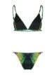 Shop Noire Swimwear Snake Tanning Bikini With Express Delivery FARFETCH