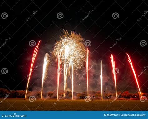 Southport fireworks editorial photography. Image of night - 45349122