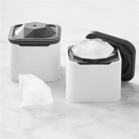 Williams Sonoma Diamond Ice Molds Set Of Williams Sonoma