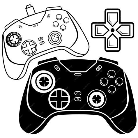 Premium Vector Video Game Controller Illustration Vector