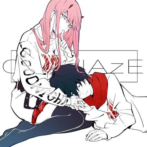 Hiro x Zero Two Fanart : r/DarlingInTheFranxx