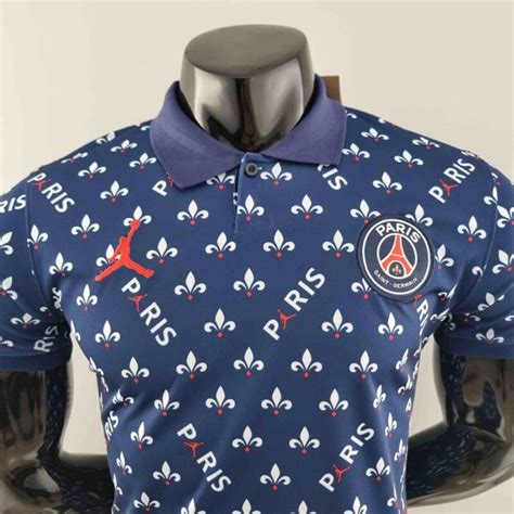 Camiseta Polo De Treino Paris Saint German PSG Nike Jordan 21 22 Sportset