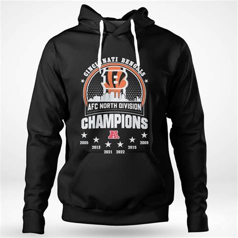 Cincinnati Bengals Afc North Division Champions Skyline Shirt