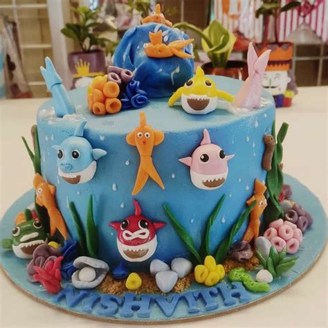 Baby Shark Cake Best Customized Cakes In Hyderabad