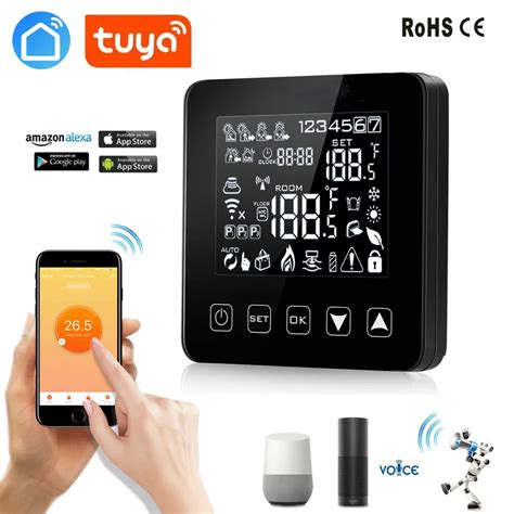 Tuya Smart Life New Alexa Google Home Thermostat Wifi Programmable