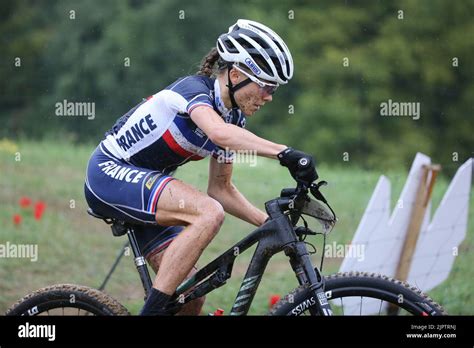 Loana Lecomte Of France Gold Medal During The Cycling Mountain Bike