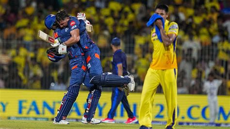 Csk Vs Lsg Ipl Stoinis Century Steals Gaikwads Thunder As