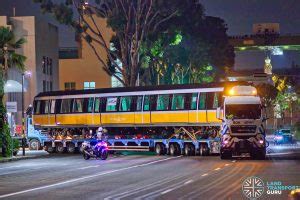 Delivery Of Circle Line C851E Trains To Singapore Land Transport Guru