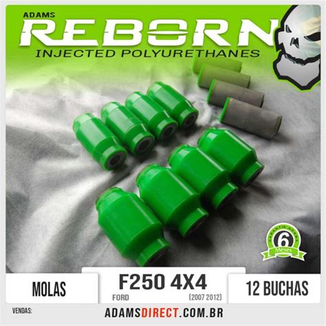 Ford F250 4×4 Reborn Dianteira 06 Buchas Molas Jumelos Polyurethane